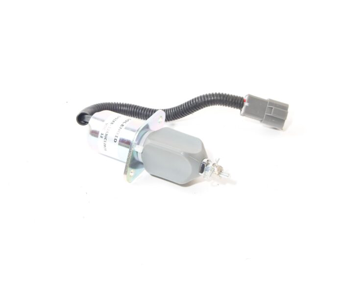 Solenoid | Stop Magnet | Fuel Shutoff Yanmar VIO55 - VIO75 | Komatsu PC | PW | WA | WB | 1751es-12a3uc12b1s - Image 2